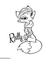 coloriage bratz petz reilly